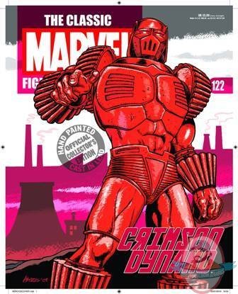 Crimson Dynamo #122 Marvel Eaglemoss Lead Figurine Magazine