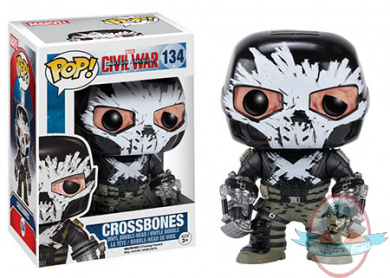 Pop! Marvel Captain America Civil War Crossbones Funko