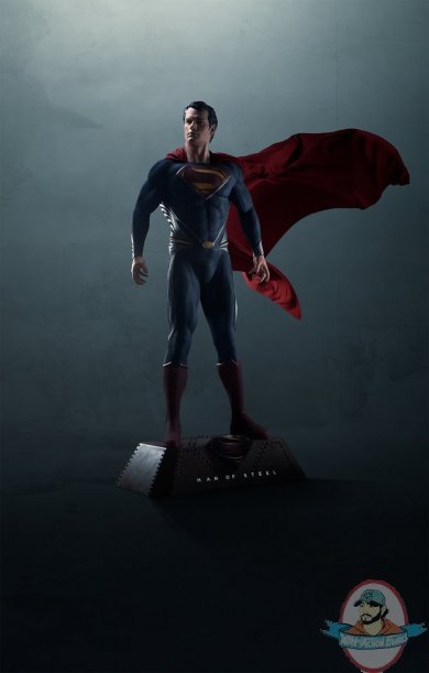Man Of Steel Superman Life-Size Statue By Section 9