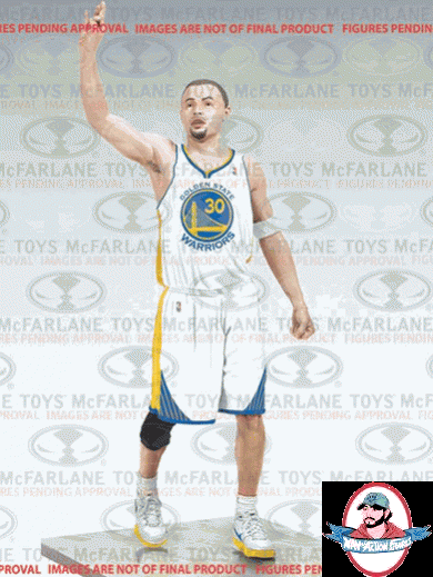 McFarlane NBA Serie 24 Stephen Curry Random Chase figure