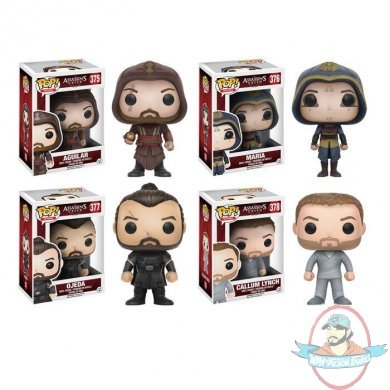 Pop! Movies: Assassin's Creed Set of 4 Vinyl Figure by Funko | Man of  Action Figures