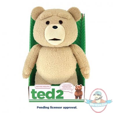 Ted 2 Ted 16-Inch R-Rated Animated Talking Plush Teddy Bear