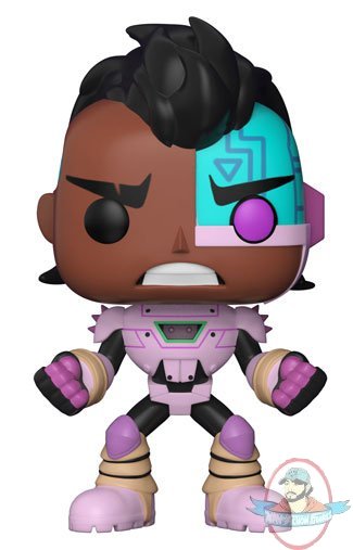 Pop! TV Teen Titans Go The Night Begins to Shine Series 1 Cyborg Funko