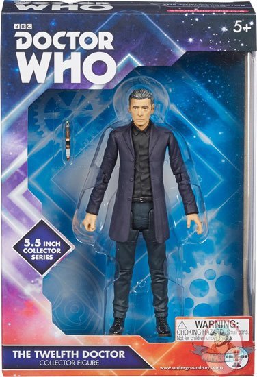 Doctor Who 5" Figure 12th Doctor in Black Shirt Underground Toys