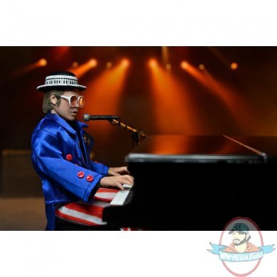 Elton John Live 1976 8 inch Clothed Action Figure by Neca