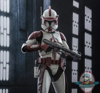 1/6 Star Wars Clone Wars Clone Commander Fox Figure Hot Toys 912313
