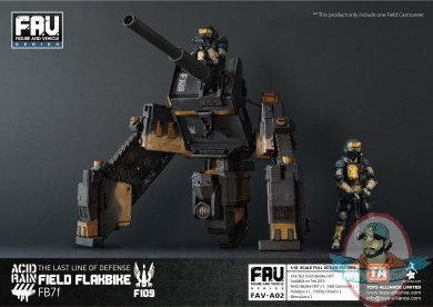 1:18 Scale Acid Rain World Field Flakbike FB7f Toynami 1:18 Scale Acid Rain World Field Flakbike FB7f Toynami