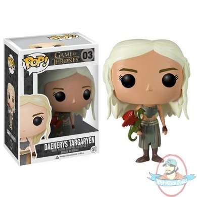 POP! Game of Thrones Daenerys Targaryen Red/Green Dragon Figure Funko 