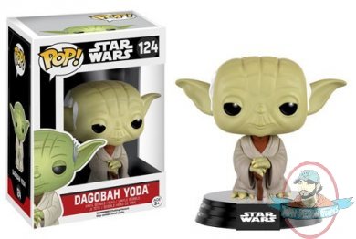 Pop! Star Wars Dagobah Yoda #124 Figure Funko