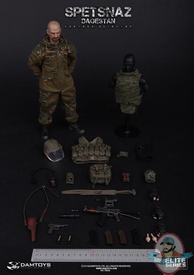 1/6 Scale DAM Elite Series 78020 Spetsnaz in Dagestan Action Figure