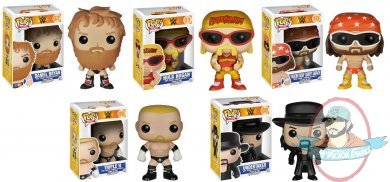 Pop! WWE Series 2 Set of 5 Vinyl Figure by Funko