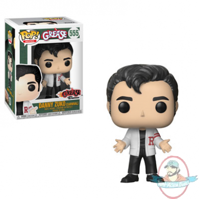 Pop! Movies Grease Danny Zuko Carnival #555 Vinyl Figure Funko JC