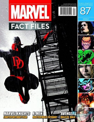 Marvel Fact Files #87 Daredevil Marvel Knights Cover Eaglemoss