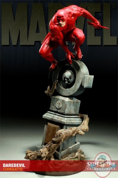 Daredevil 22" inch Comiquette Statue by Sideshow Collectibles JC