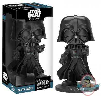 Wacky Wobbler Star Wars Rogue One Darth Vader BobbleHead Funko 