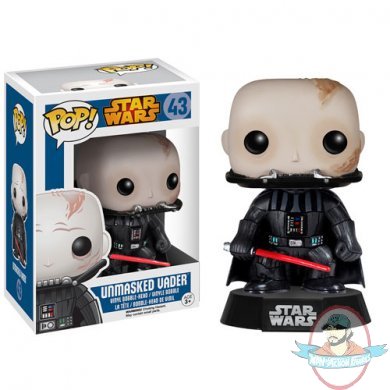 Star Wars Darth Vader Unmasked Pop! Vinyl Figure Bobble Head