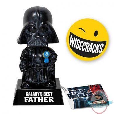 Star Wars Wisecracks Wacky Darth Vader Galaxy's #1 Father Figure Funko
