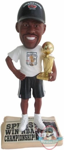 NBA Spurs David Robinson #50 Legends Newspaper Base Bobble Head