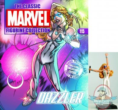 Classic Marvel Figurine Collection Magazine #115 Dazzler Eaglemoss Classic Marvel Figurine Collection Magazine #115 Dazzler Eaglemoss