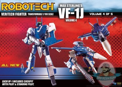 Robotech VF-1J Transformable Veritech Fighter Max Sterling Volume 4