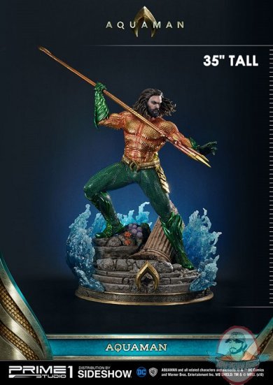 1/3 Scale Dc Aquaman Movie: Aquaman Statue By Prime 1 Studio 904277