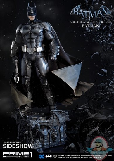 Batman Arkham Origins Batman Statue By Prime 1 Studio Used JC