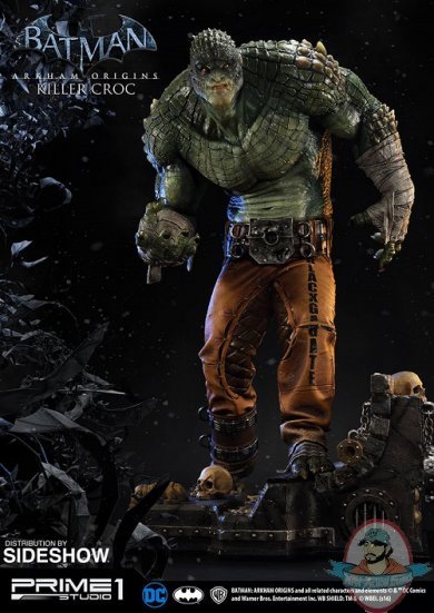 Dc Batman: Arkham Origins Killer Croc Statue Prime 1 Studio