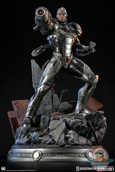 Justice League New 52 Cyborg Statue Sideshow Collectibles 200513 