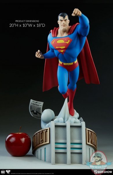 Superman The Animated Series Statue Sideshow Collectibles 200541 