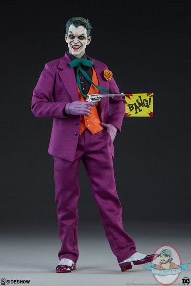 Dc Comics 1/6 Scale The Joker Figure Sideshow Collectibles 100426