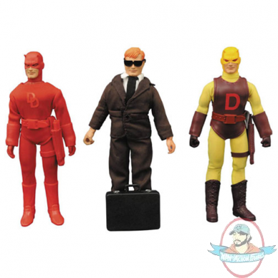 Daredevil 8-Inch Retro Action Figure Set of 3 Diamond Select