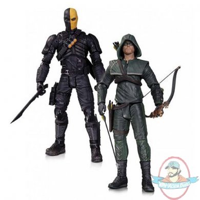 Arrow Oliver Queen and Deathstroke Action Figure 2-Pack 