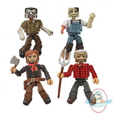 SDCC 2013 Exclusive Walking Dead Hershels Farm Minimates Box Set