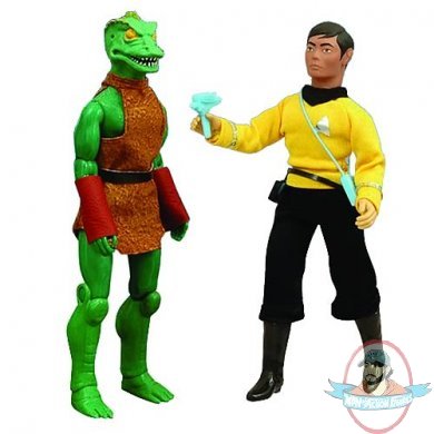 Star Trek Retro Series 7 Sulu and Gorn Action Figure Diamond Select