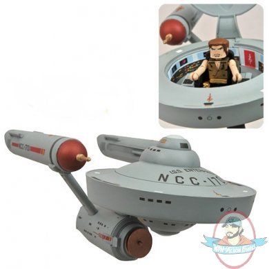 Star Trek Mirror Minimates Enterprise Vehicle Exclusive Diamond Select