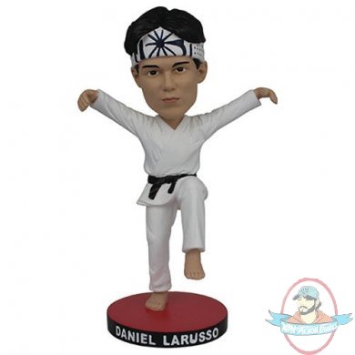 Karate Kid Daniel LaRusso Bobble Head PX Icon Heroes