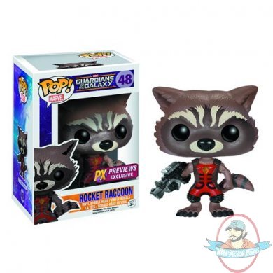 Pop Guardians of the Galaxy Rocket Raccoon Ravagers Bobble Head  Funko