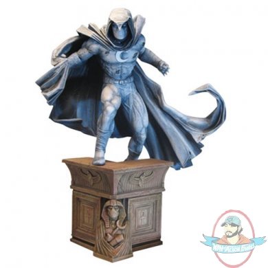 Marvel Premier Collection Moon Knight Statue by Diamond Select Used JC