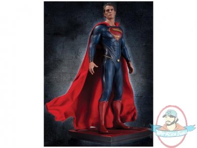 Man of Steel: Superman 1/6 Scale Iconic Statue Dc Collectibles Used JC