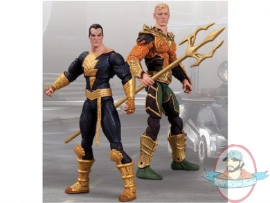 Injustice: Aquaman & Black Adam 3.75" Two-Pack by Dc Collectibles