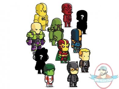 DC Scribblenauts Unmasked Blind Mini Figures Series 4 Case of 18