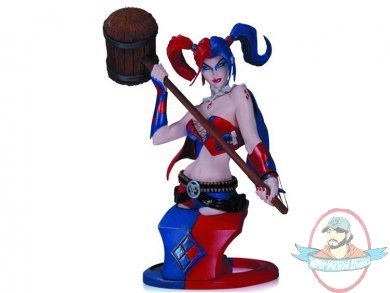 DC Comics Super Villains Bust Harley Quinn Dc Collectibles