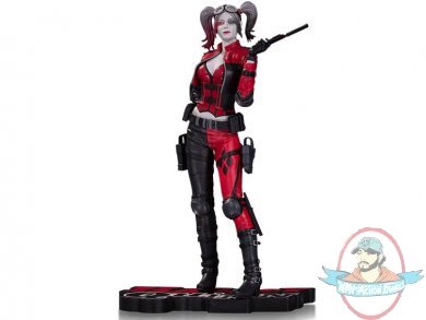 DC Comics Harley Quinn Red White & Black Statue Injustice 2