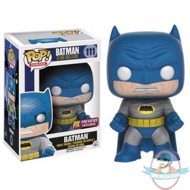 DC POP! The Dark Knight Returns Batman Blue Version #111 PX Funko 