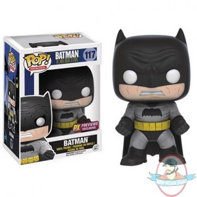 DC POP! The Dark Knight Returns Batman Black Version #117 PX Funko 