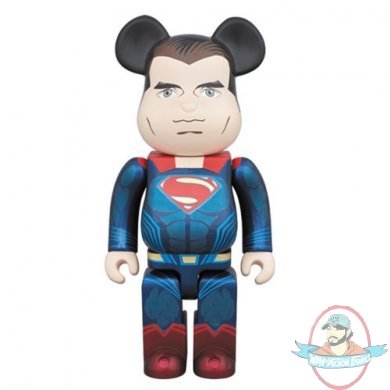 Batman V Superman: Superman 400% Bearbrick Action Figure Medicom
