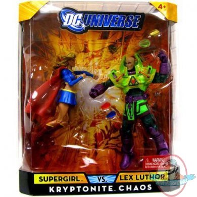 DC Universe Classics Supergirl and Lex Luthor 2 Pack By Mattel