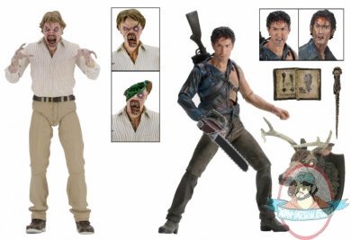 Evil Dead 2 7" Scale Action Figure 30th Anniversary 2 Pack Neca