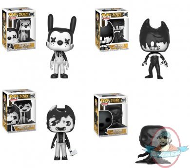 Pop! Games Bendy and the Ink Machine Series 2 Set of 4 Figure Funko