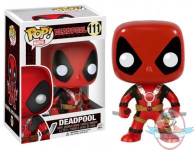 POP! Marvel #111 Deadpool Two Swords Vinyl Figure by Funko JC